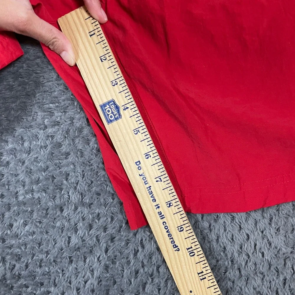 Polo Ralph Lauren Mens Red Swim Trunks Cargo Pocket Mesh Lined Size L Beach